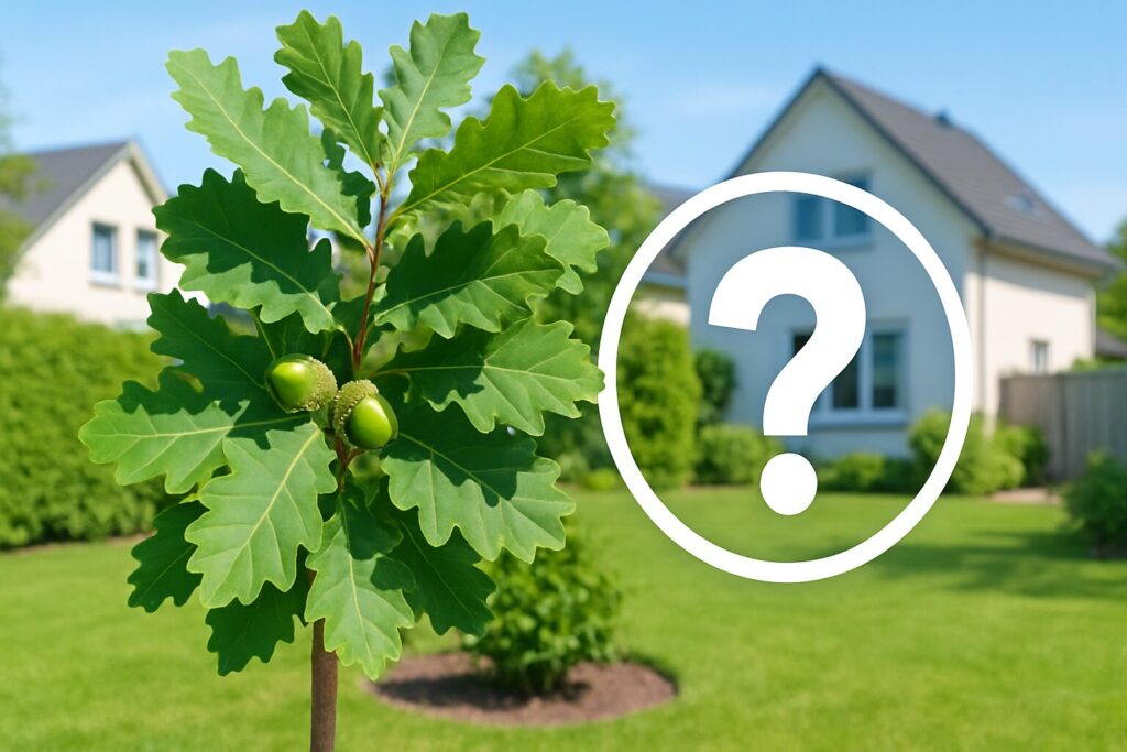 どんぐりの木は庭に植えてはいけない?