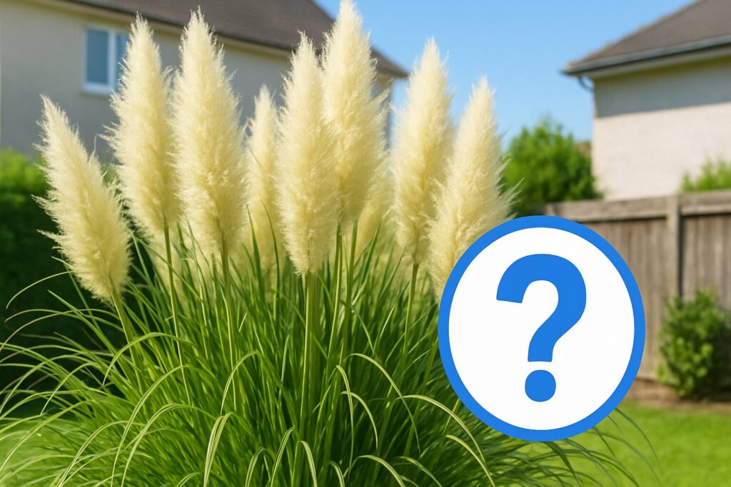 パンパスグラスは庭に植えてはいけない?