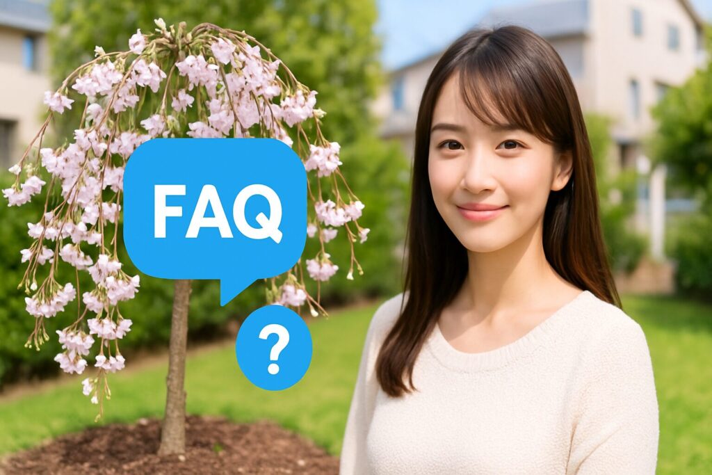 しだれ桜に関するよくある疑問