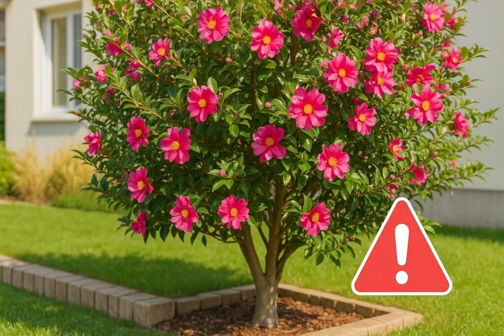 サザンカ(山茶花)は家の庭に植えてはいけない木?