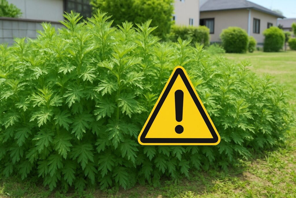 よもぎは庭に植えてはいけない?