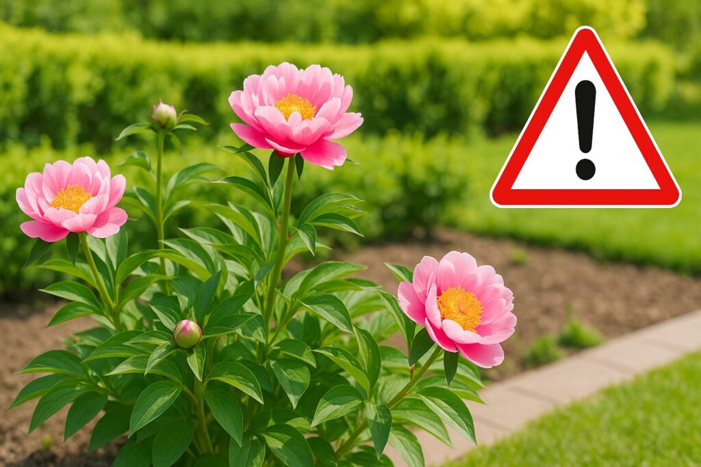 芍薬(シャクヤク)は庭に植えてはいけない?