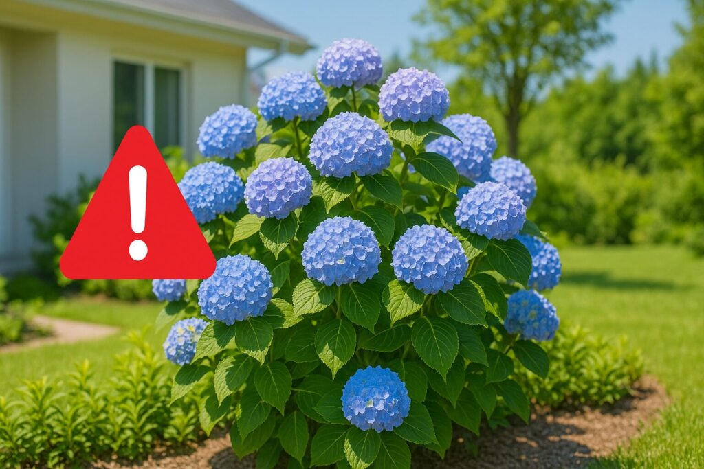 紫陽花(あじさい)は庭に植えてはいけない?