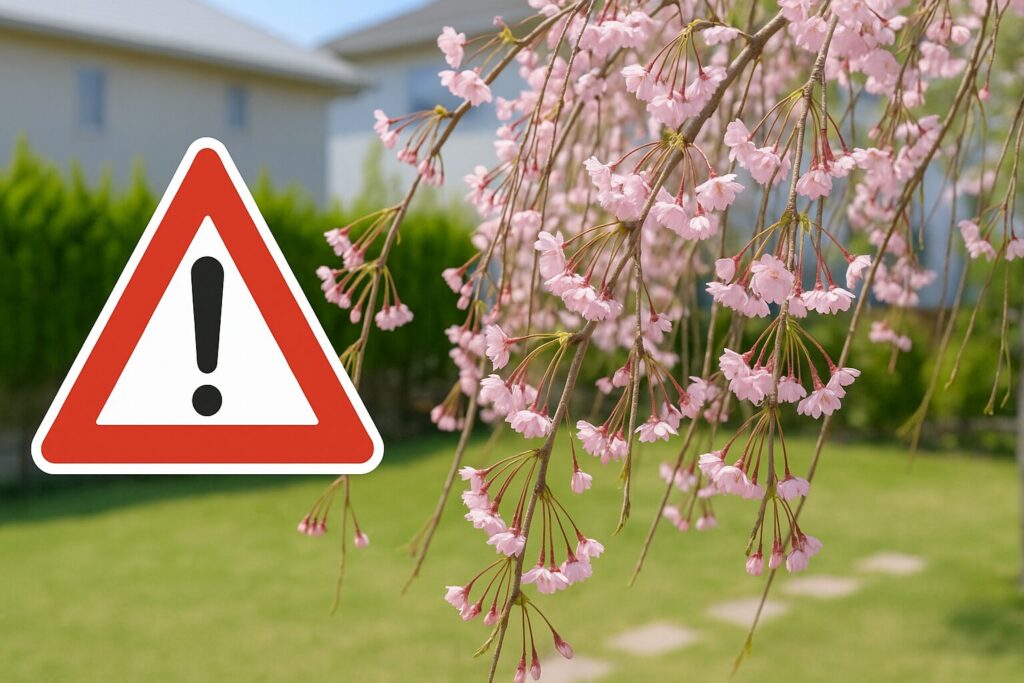 しだれ桜は庭に植えてはいけない?