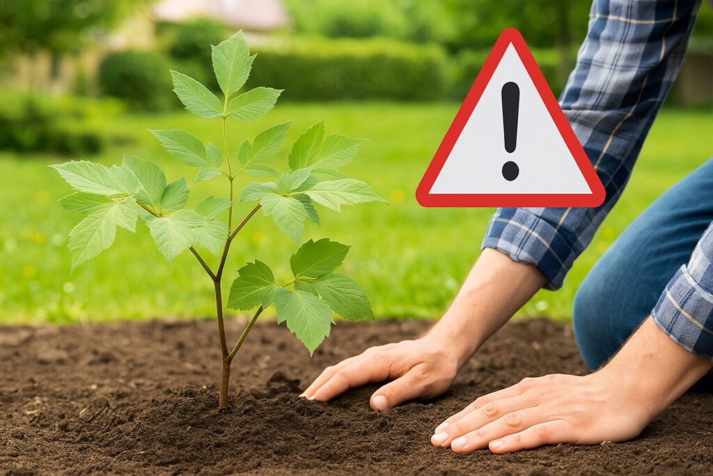 ウドは庭に植えてはいけない?